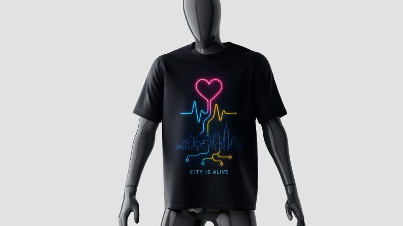 Şehir Ritmi Tshirt