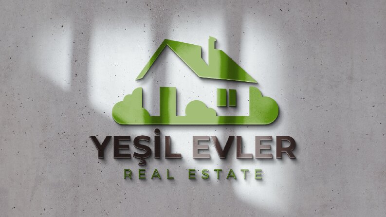 Yeşil Evler Logo Tasarımı
