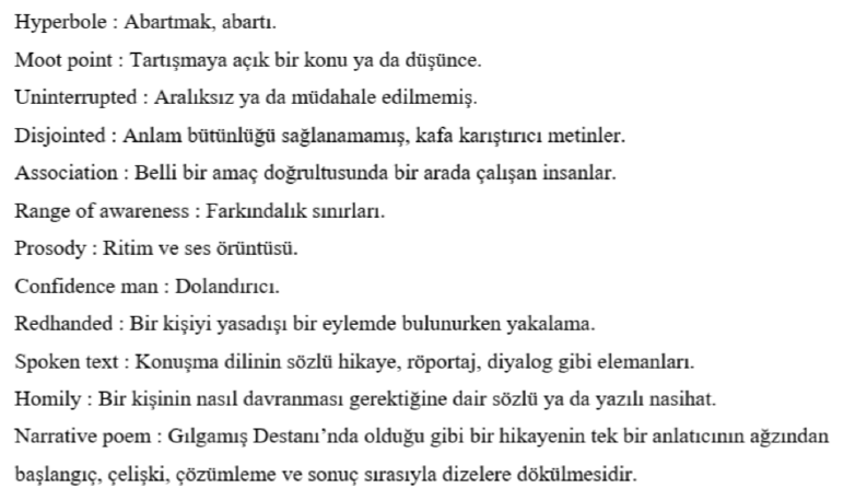 Felsefe Dergisi için Hazırlanmış Çeşitli Metinler