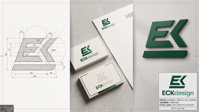Geometrik & Minimalist Logo Tasarımı ve Kurumsal Kimlik Kiti