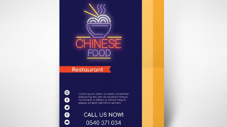 chınese food-afiş