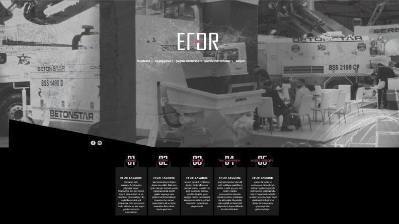 Efor Tasarım Kurumsal Web Sitesi