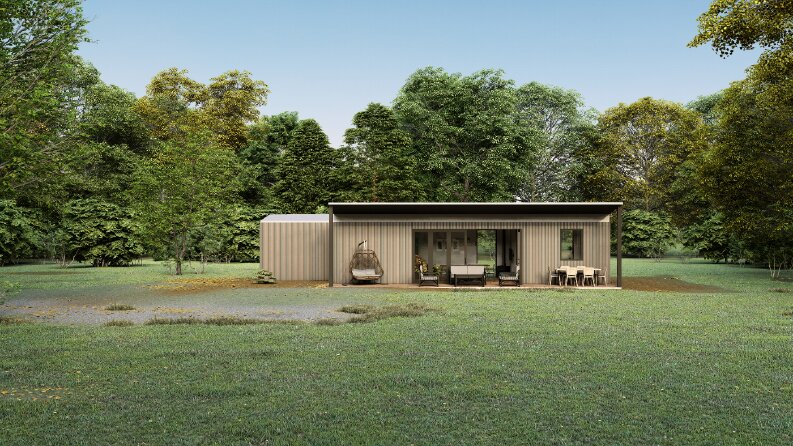 Konteyner Ev Projesi Render