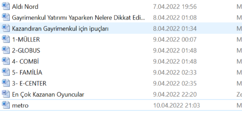 Metin Yazarlığı