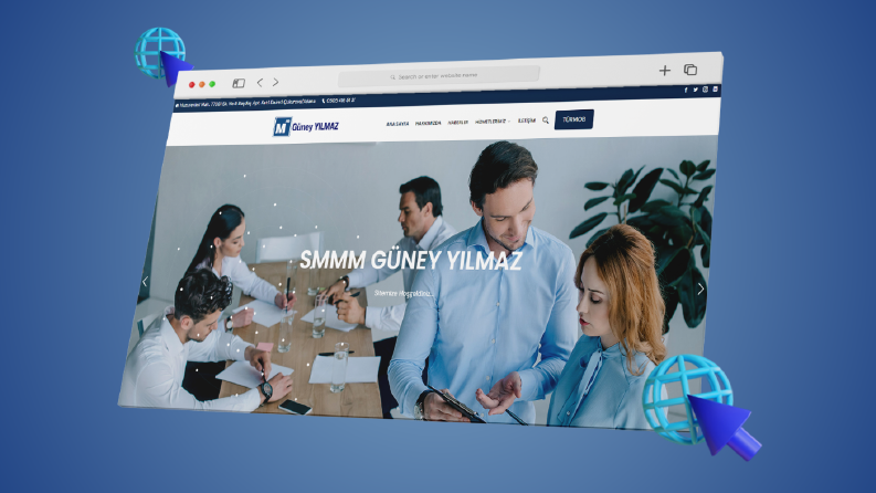 Güney Yılmaz İçin Yaptığım Websitesi