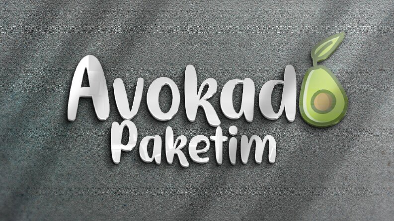 Avokado Paketim Logo Tasarımı