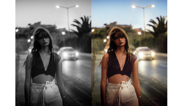 Siyah-Beyaz Fotoğraf Renklendirme