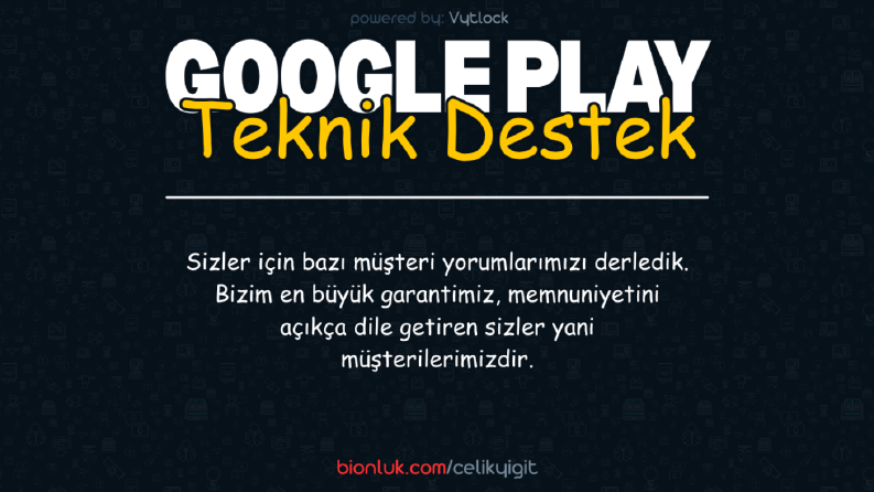Google Play Teknik Destek