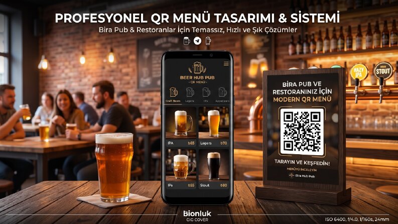QR menü + Admin Paneli ( Yemek)