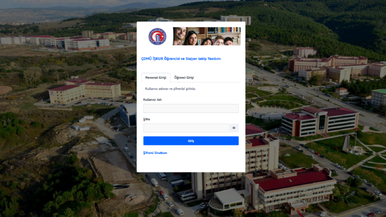 Çanakkale Üniversitesi İşle Kolay