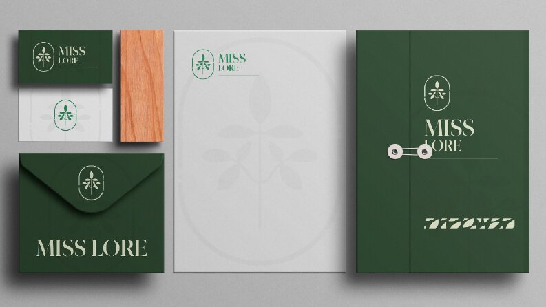 Miss Lore Logo ve Kurumsal Kimlik Tasarımı