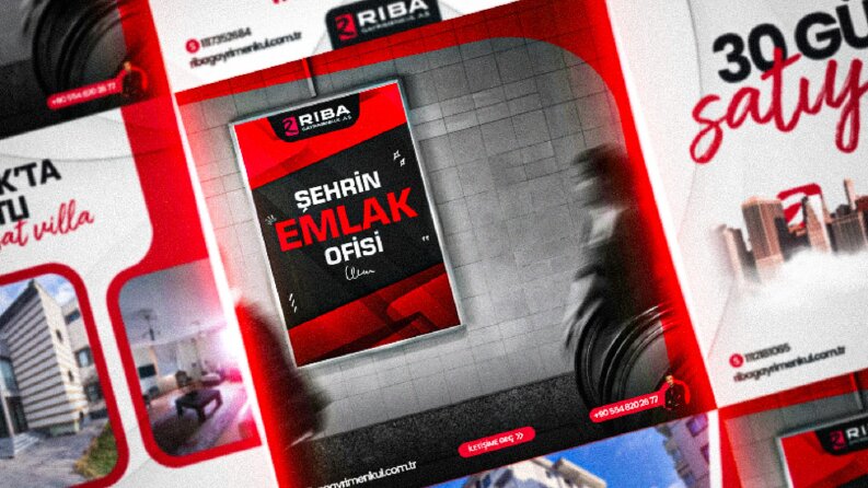 Riba Gayrimenkul Sosyal Medya Tasarımları