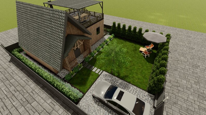 Peyzaj tasarımı ve 3d modelleme projeleri