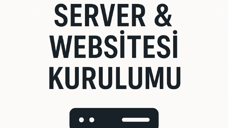 Profesyonel web sitesi ve sunucu