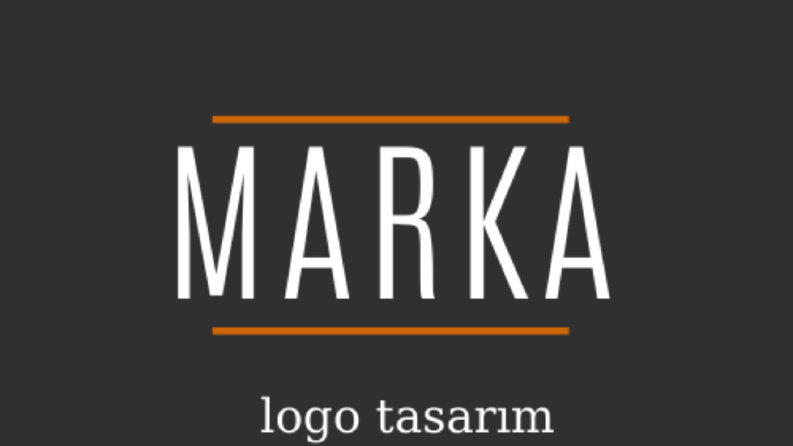 Konsepte göre özel minimal logo tasarım hizmeti.