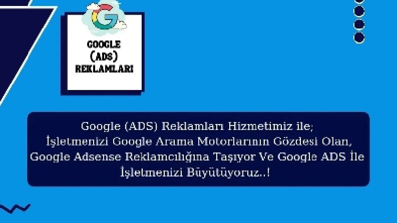 Google Adwords Reklam Yayınlama Ve Yönetimi