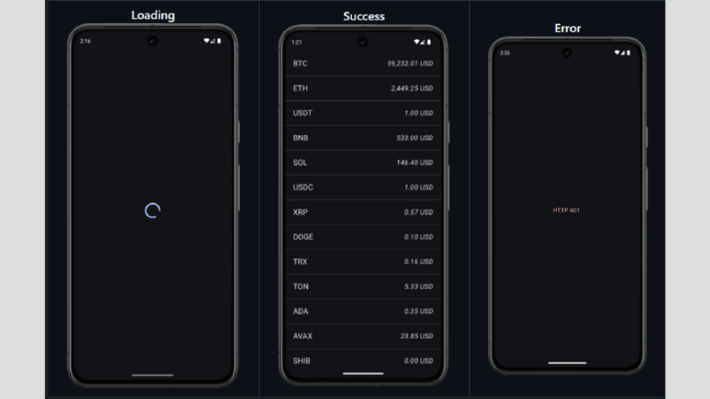 Kripto Para Fiyat Listesi Uygulaması