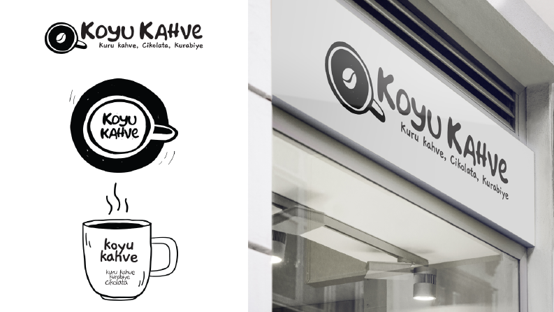 Koyu Kahve Logo Tasarımı