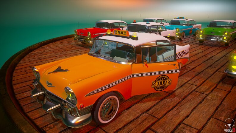 Low poly Chevrolet.