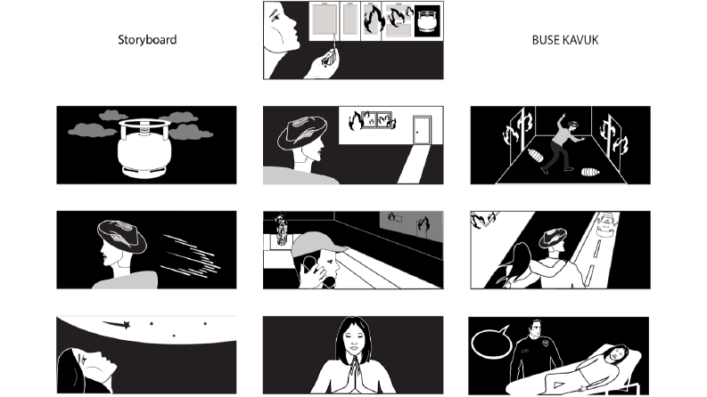 10 Kelimelik Storyboard