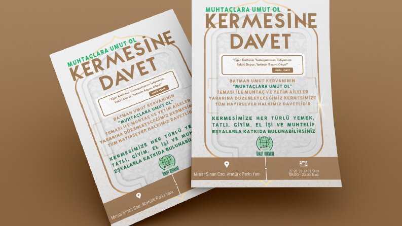 İnsert/El İlanı Çalışması