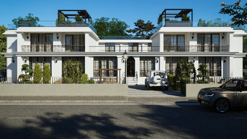 Villa Dış Mekan Görselleştirme 