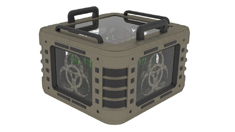 3D Toxic Chest