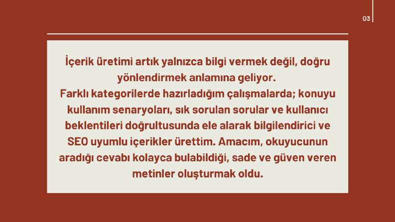 SEO Uyumlu İçerik