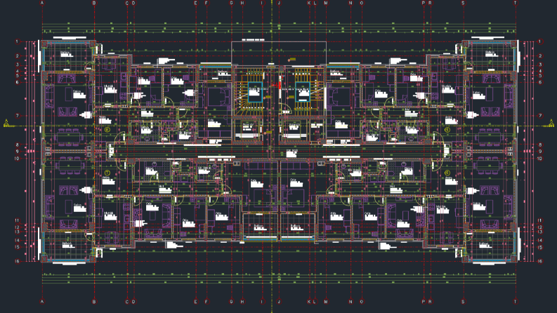 Autocad bina projesi