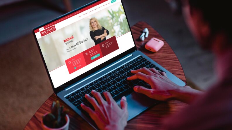 Melikgazi Hastanesi Website