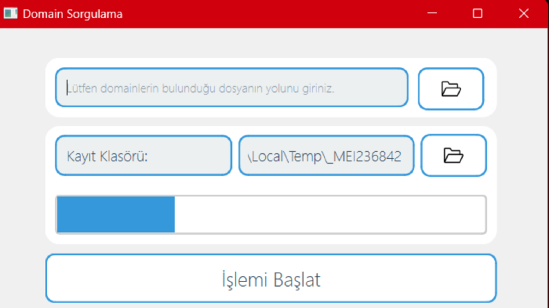 Domain Sorgulama Otomasyonu