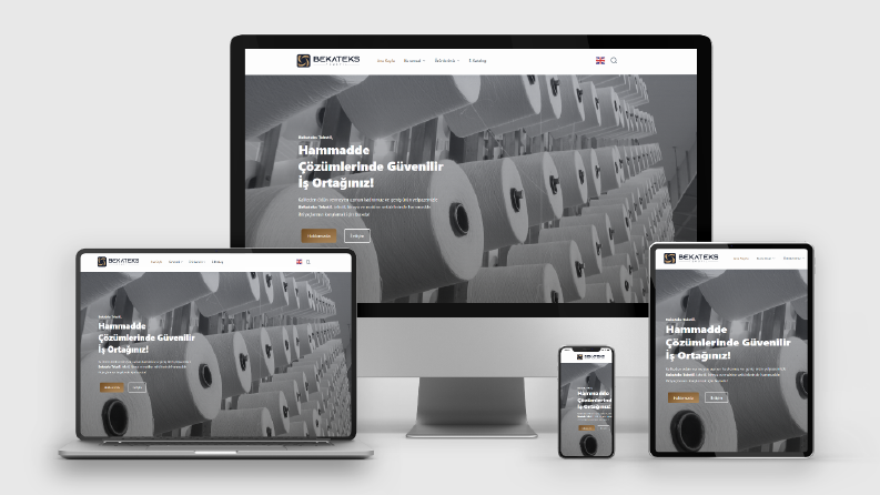 Bekateks - Kurumsal Web Site Düzenleme