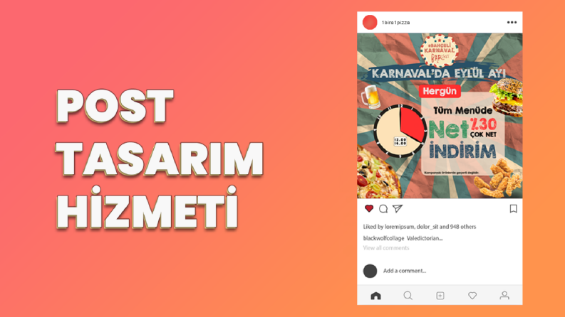 Instagram Post Tasarımı