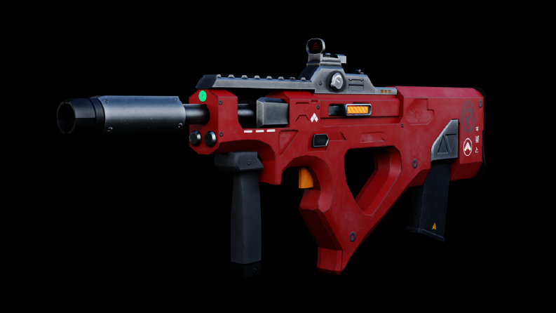Sci-fi Rifle 