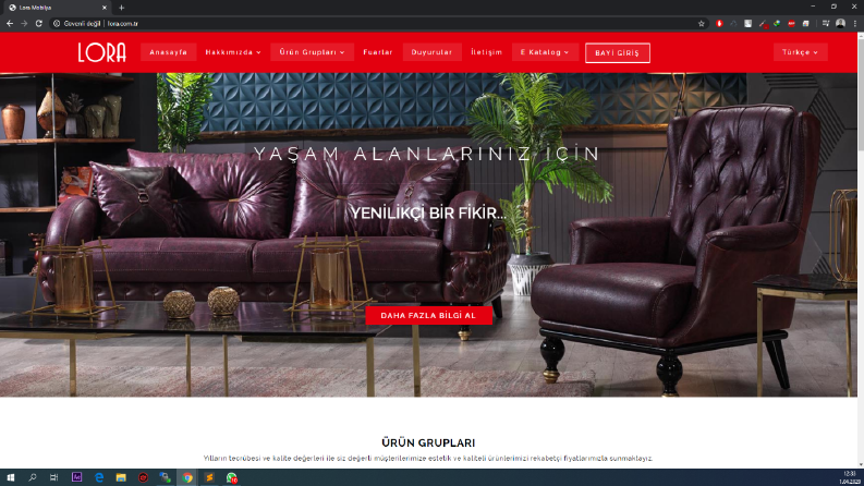 Lora Mobilya - Resmi Web Sitesi