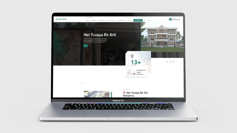 Artı Söve Kurumsal Web Sitesi