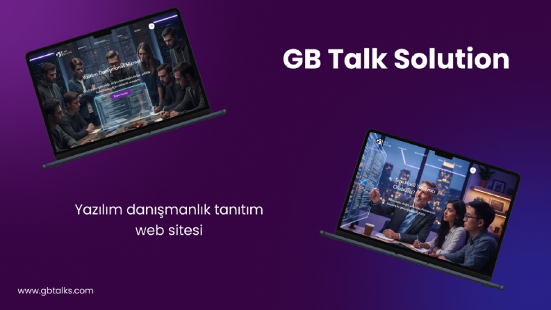 GB Talk's Solution - Danışmanlık Tanıtım Web Sitesi