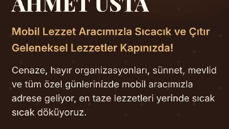 Mobil Tatlıcı — Tek Sayfa Tanıtım Sitesi