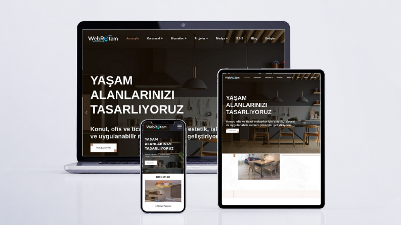 Mimarlık Sektörüne Özel Demo Web Sitesi