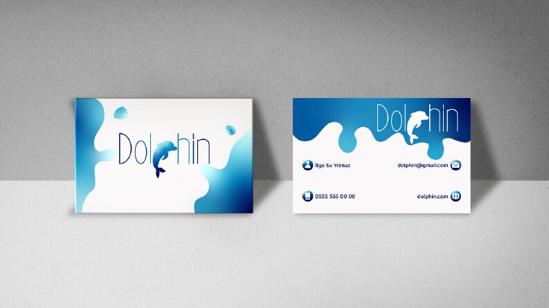Dolphin - kartvizit çalışması