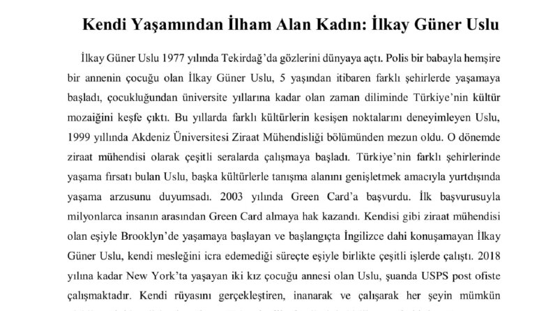 Biyografi Ve Tanıtım