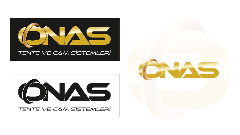 ONAS TENTE VE CAM SİSTEMLERİ | Logo Tasarımı