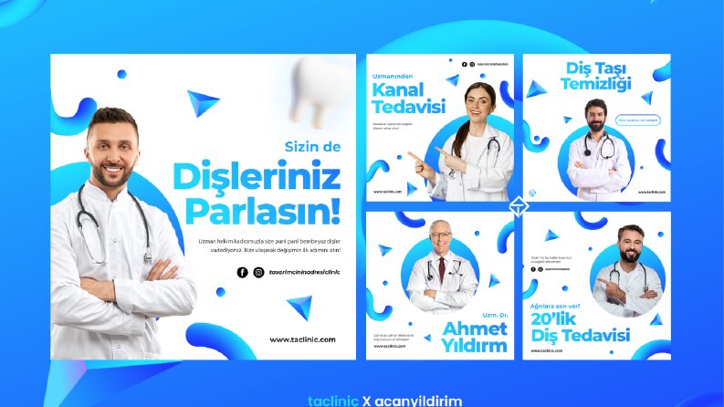 Diş Kliniği - Konsept Tasarım
