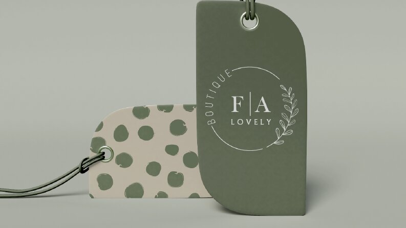 F | A Lovely Boutique Logo Tasarımı 