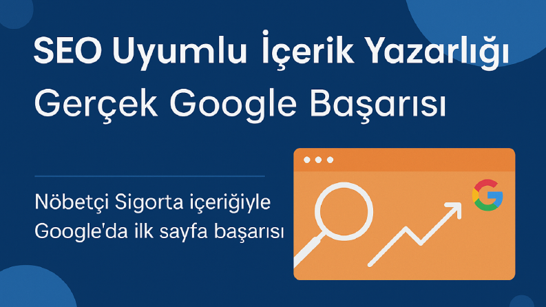 🌟 Portföy Örneği — Nöbetçi Sigorta Hizmeti