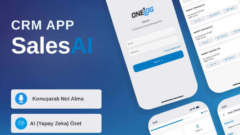 SalesAI: Yapay Zeka Destekli Mobil CRM Uygulaması 