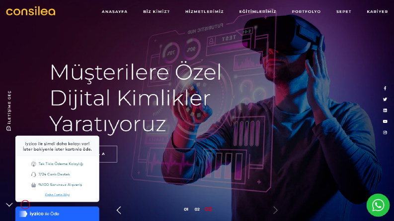 Consilea - Dijital Danışmanlık Websitesi