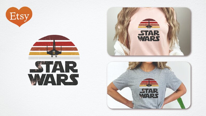 Star Wars Tshirt İllustrasyon