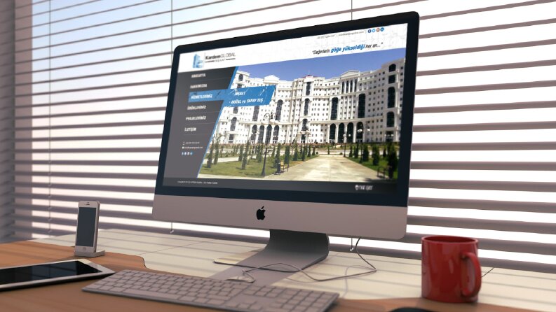 Kardem Global Web Arayüz Tasarımı