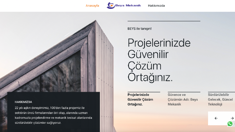 Beysmekanik Websitesi